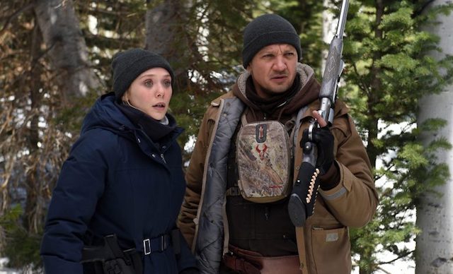 Elizabeth Olsen and Jeremy Renner in Wind River — twincities.com