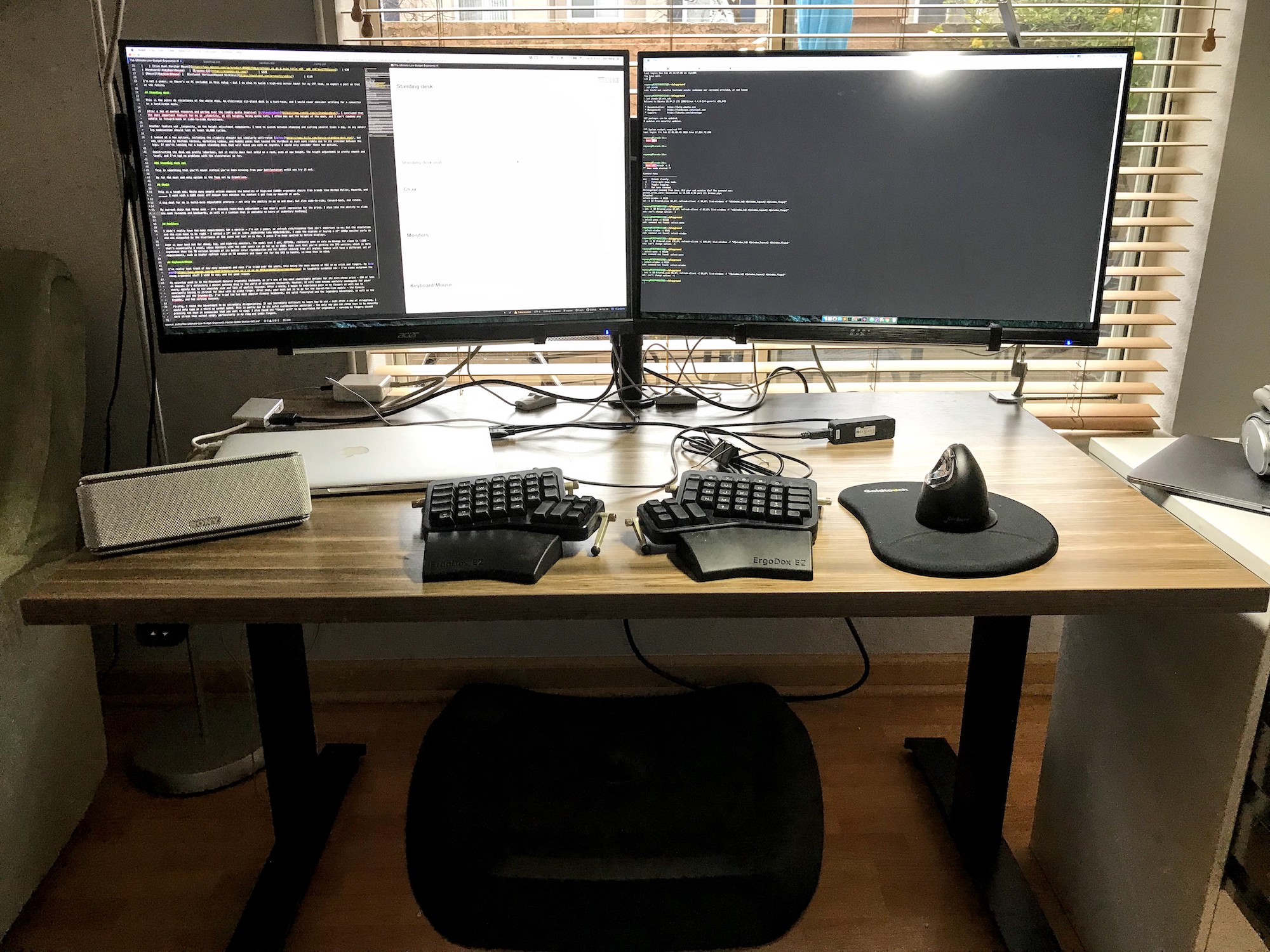 You know your battlestation is excessive when a 92 wide desk can barely  contain it. (Alternate angle) : r/battlestations